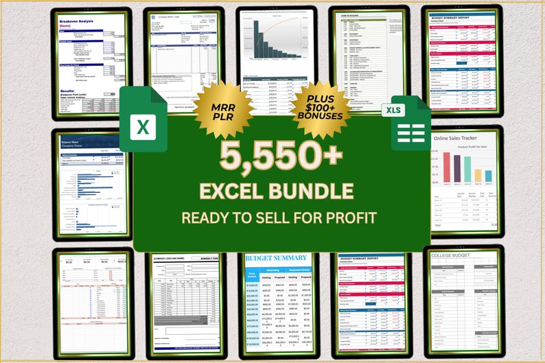 5550+ Excel Templates