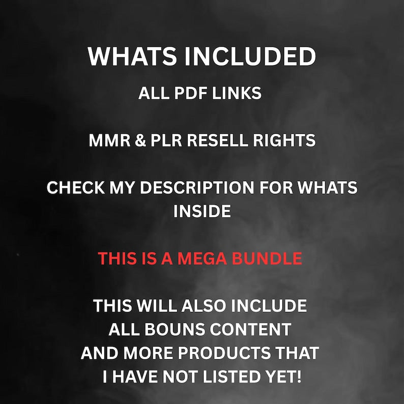 Mega plr bundle