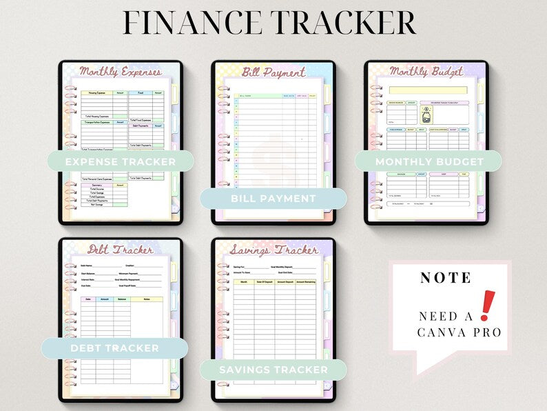 PLR fitness planner