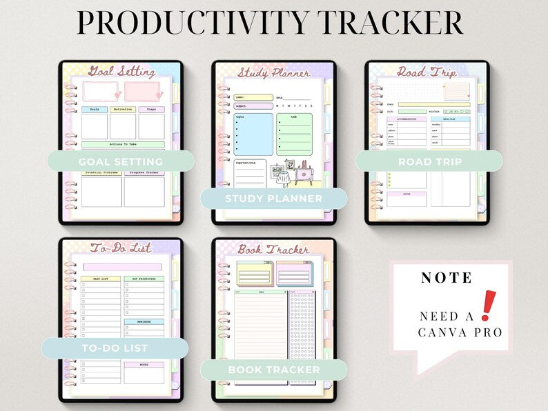 PLR fitness planner