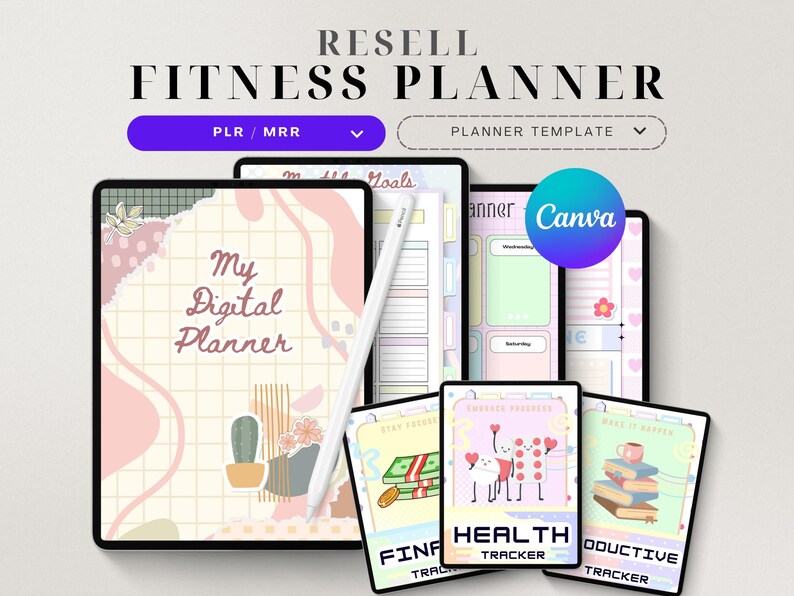 PLR fitness planner