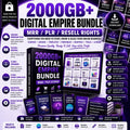 2000GB+ PLR MRR Ebook Video Courses Bundle