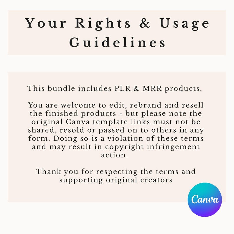 PLR MRR Therapy Worksheets Canva Templates