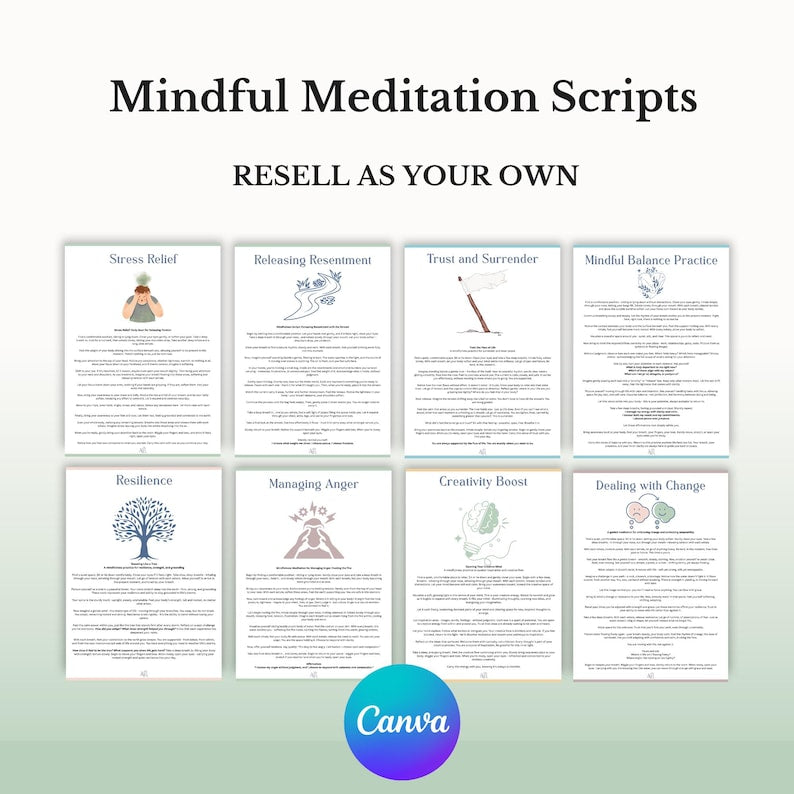 PLR MRR Therapy Worksheets Canva Templates